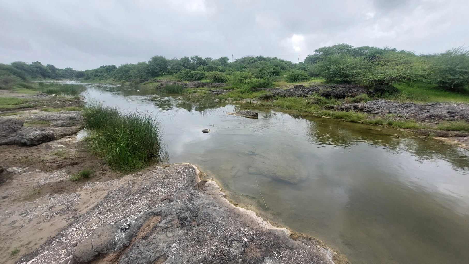 Nakhat river in Kutch Gujarat