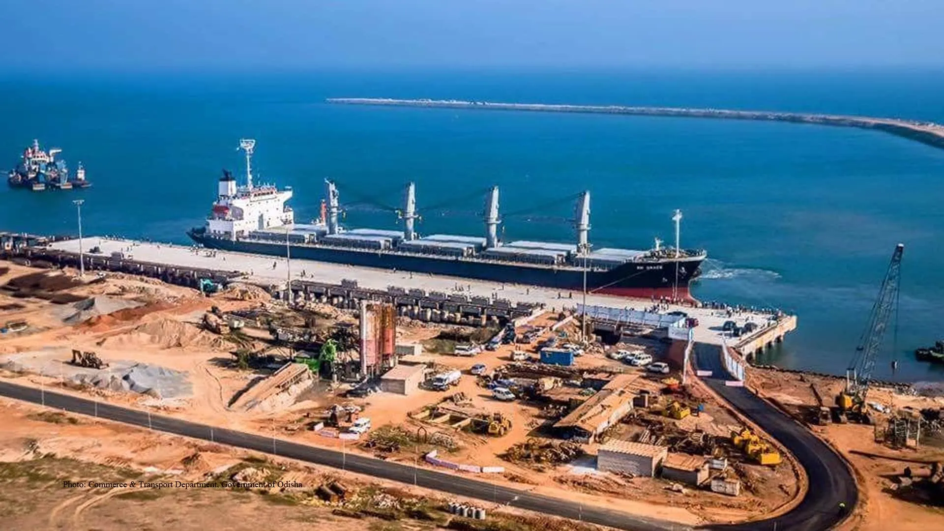 Ships at Harbor in Kutch Gujarat