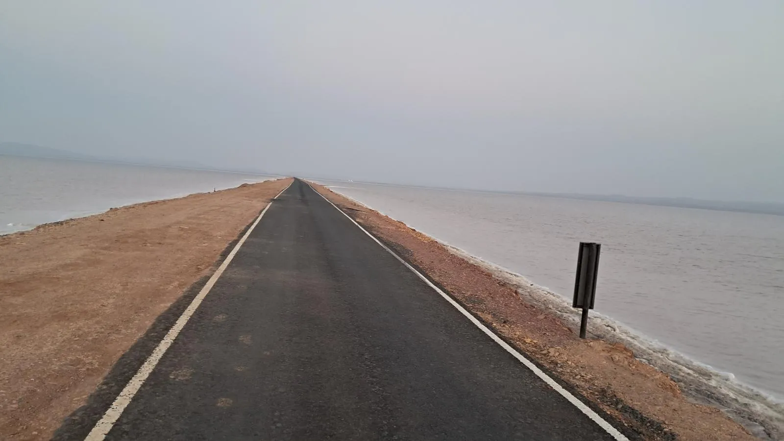 Road to Heaven - Scenic drive through White Rann salt desert in Kutch